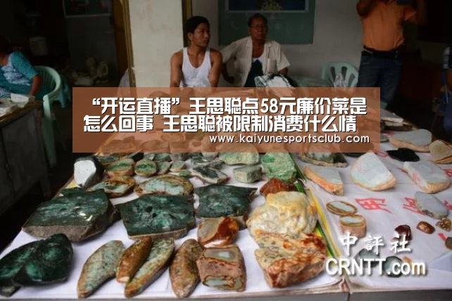 “开运直播”王思聪点58元廉价菜是怎么回事 王思聪被限制消费什么情况(图3) 开运直播